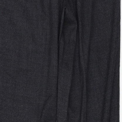 Womens UK Size 14 Marks and Spencer Regular Fit  Black Trousers