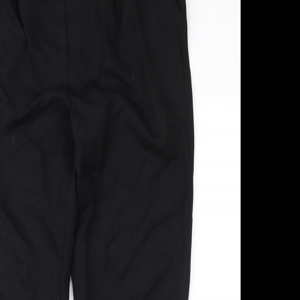 Slima Womens Black   Trousers  Size 14 L27 in