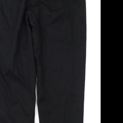 Slima Womens Black   Trousers  Size 14 L27 in
