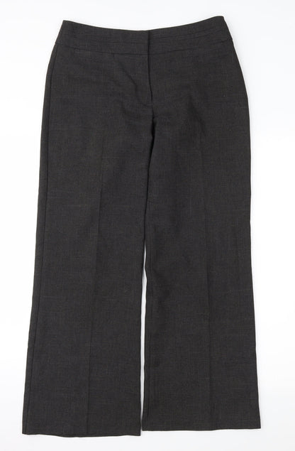 Womens UK Size 30 in Preworn Regular Fit  Grey Trousers