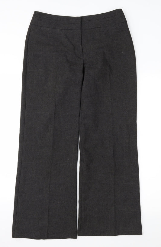 Womens UK Size 30 in Preworn Regular Fit  Grey Trousers