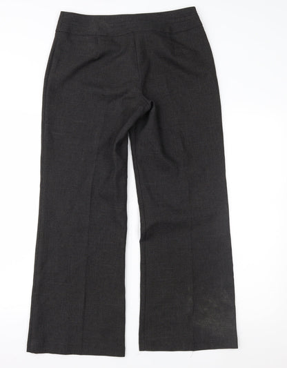 Womens UK Size 30 in Preworn Regular Fit  Grey Trousers