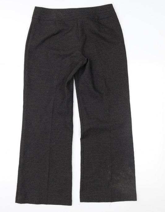 Womens UK Size 30 in Preworn Regular Fit  Grey Trousers