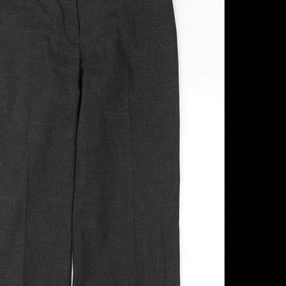 Womens UK Size 30 in Preworn Regular Fit  Grey Trousers