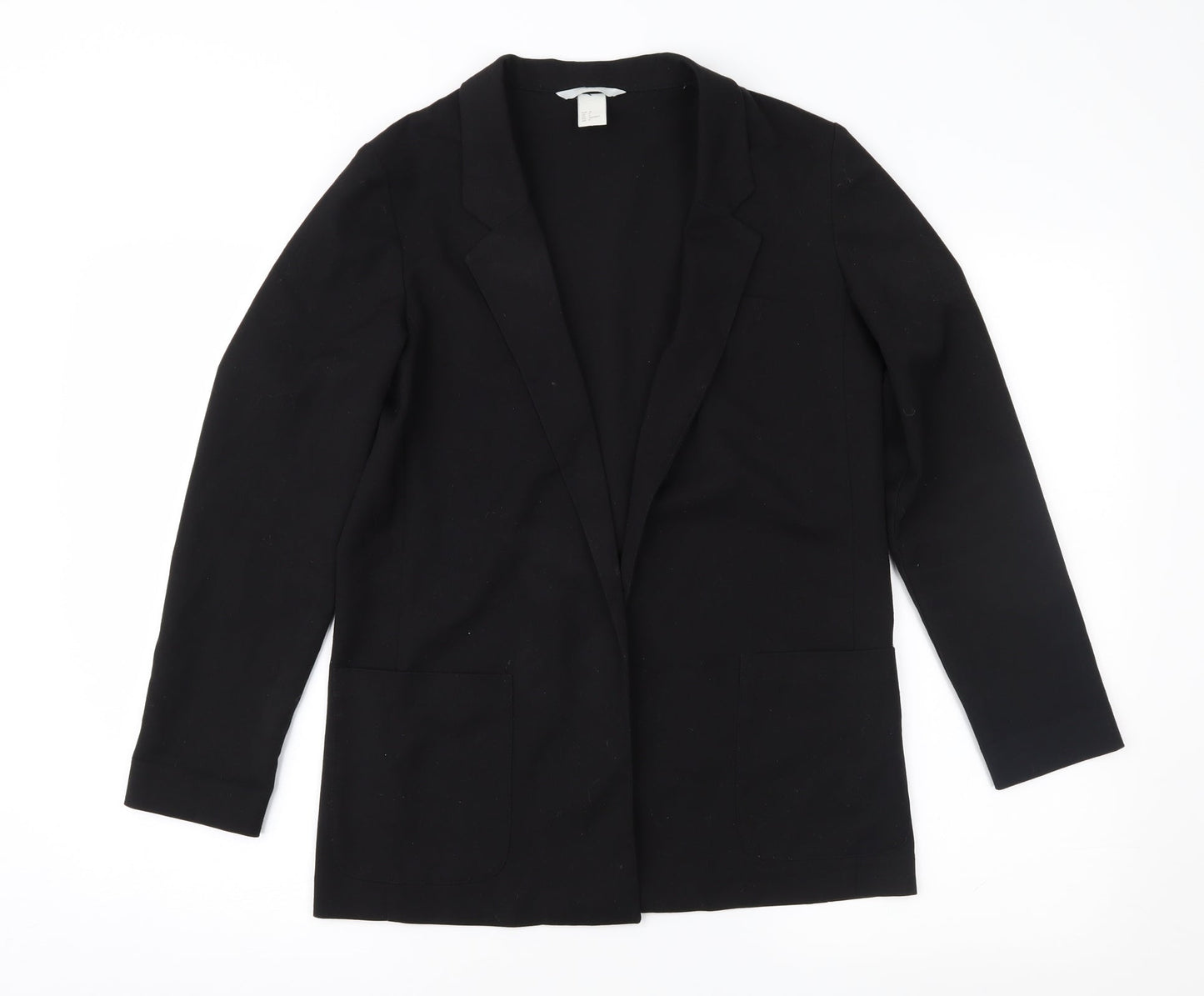 Womens UK Size 6 H&M Black Jacket