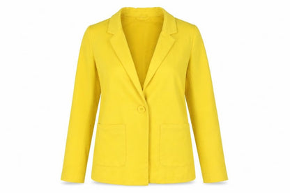 Womens UK Size 6 Divided Yellow Jacket