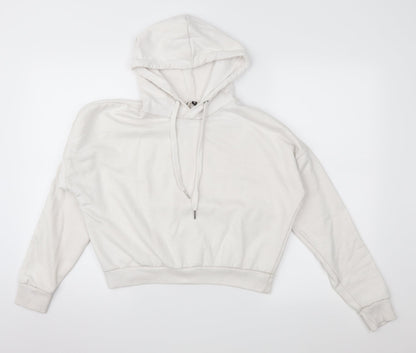 Pep&Co Womens Ivory   Pullover Hoodie Size M
