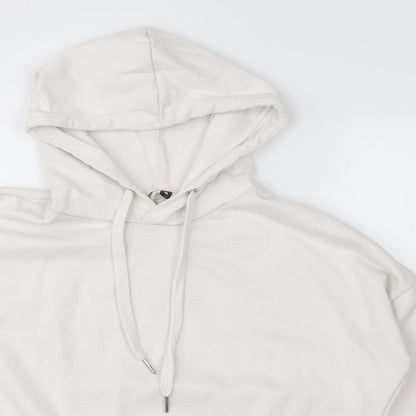 Pep&Co Womens Ivory   Pullover Hoodie Size M