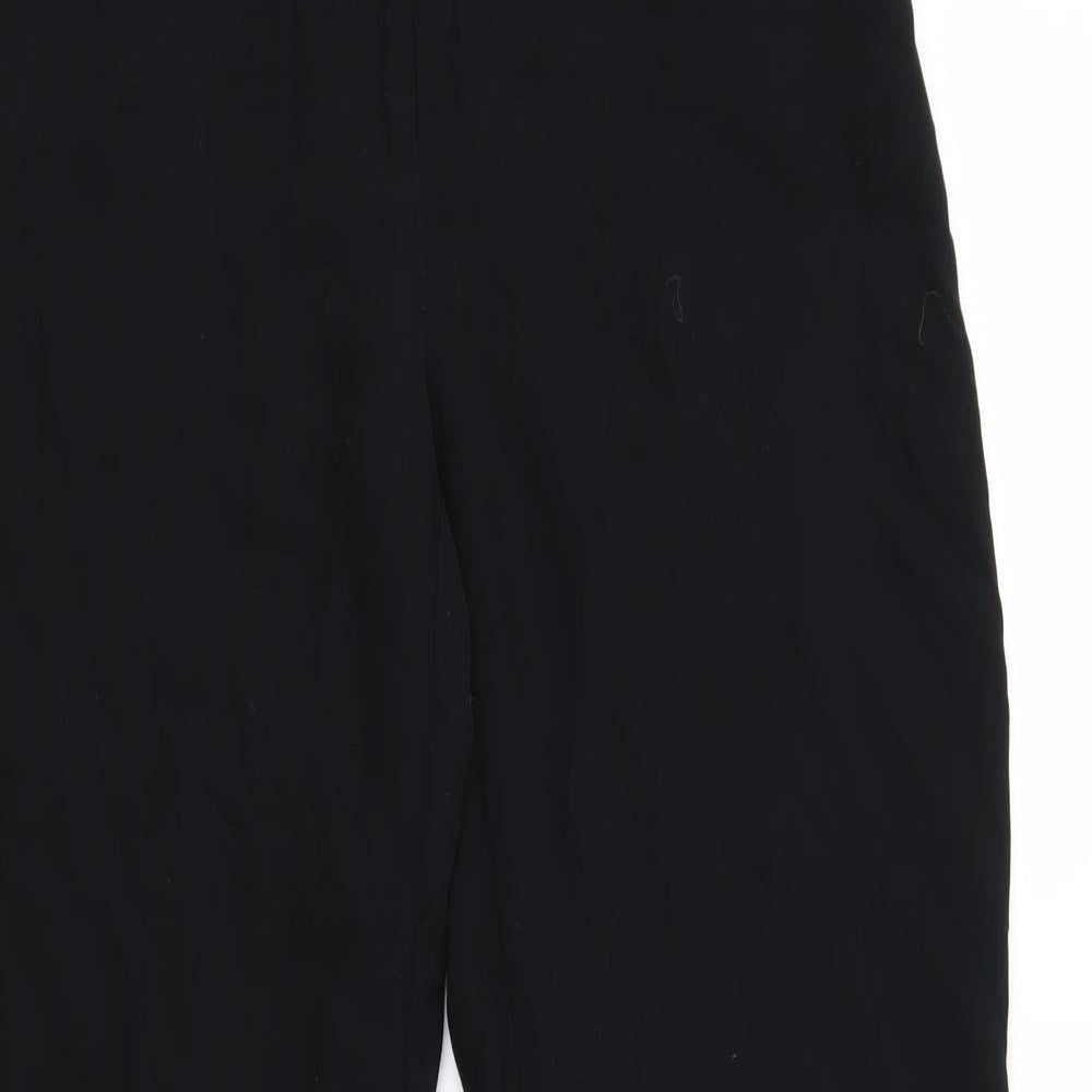 Womens UK Size 10 NEXT Regular Fit  Black Trousers