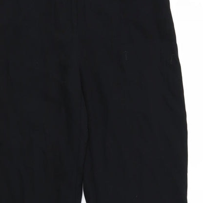Womens UK Size 10 NEXT Regular Fit  Black Trousers