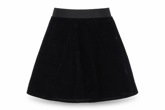 Womens UK Size 26 in Preworn Flare Velour Skirt