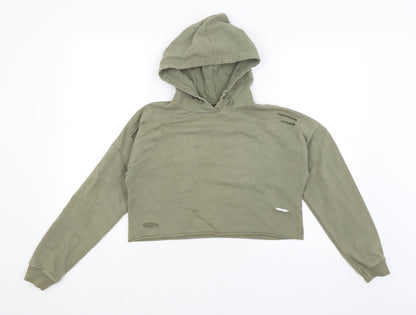 915 Generation Girls Green   Pullover Hoodie Size 12-13 Years