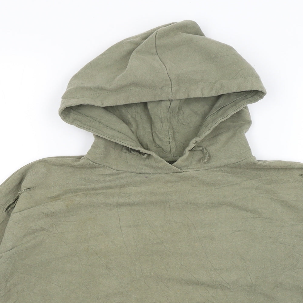 915 Generation Girls Green   Pullover Hoodie Size 12-13 Years