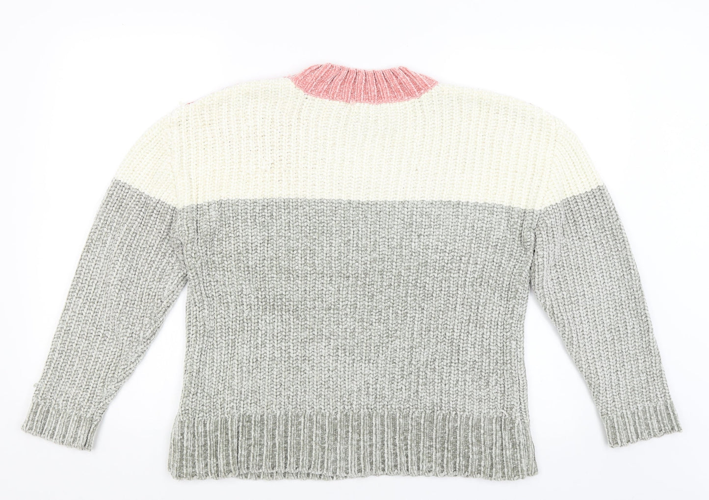Primark Womens Grey   Pullover Jumper Size 12