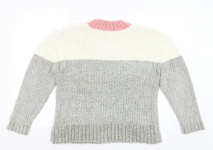 Primark Womens Grey   Pullover Jumper Size 12
