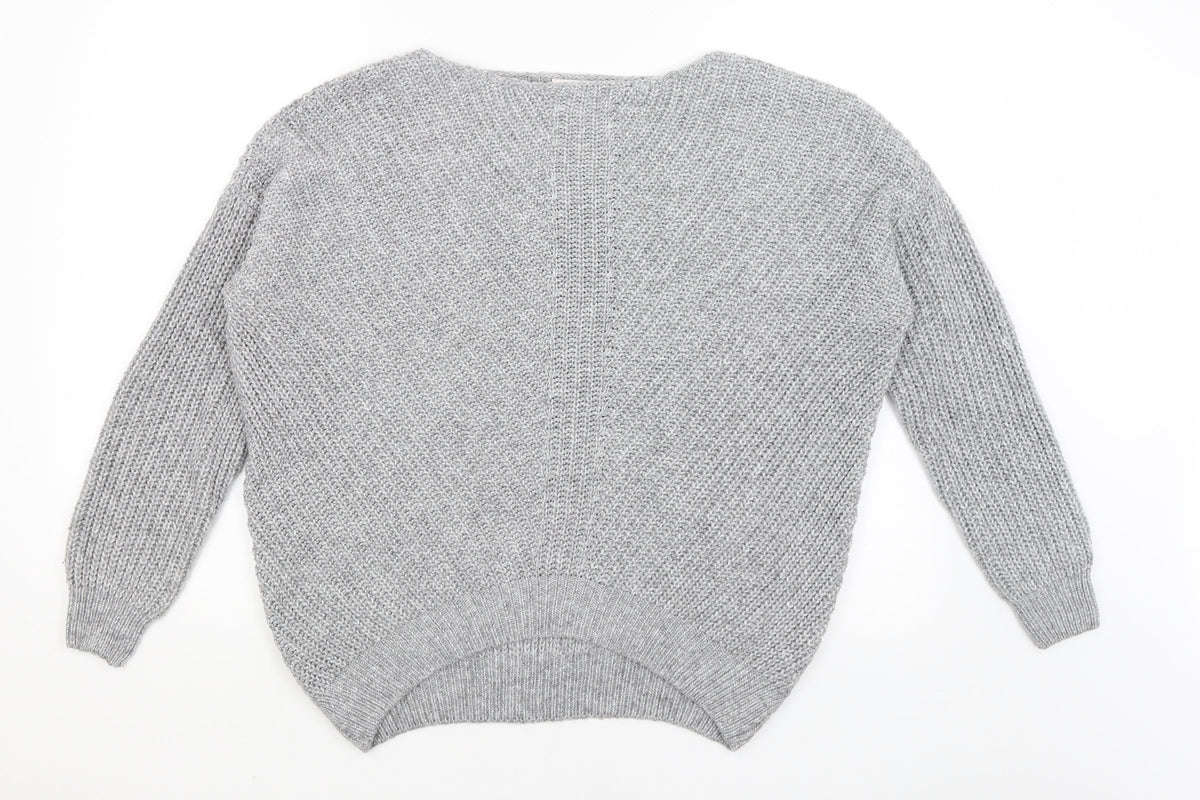 Tu Womens Grey   Pullover Jumper Size 12