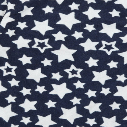 F&F Boys Blue Solid   Pyjama Top Size 9-10 Years  - Stars