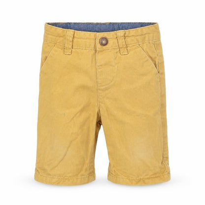 Front view of Denim Co Baby Brown Cargo Trousers, size 12-18, Months