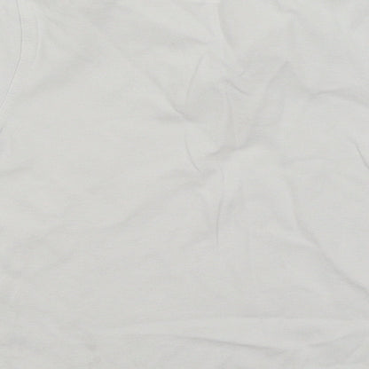 F&F Boys White   Basic Polo Size 4-5 Years