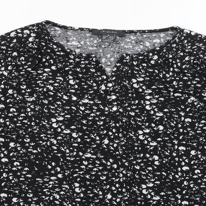 Primark Womens Black   Basic T-Shirt Size 12