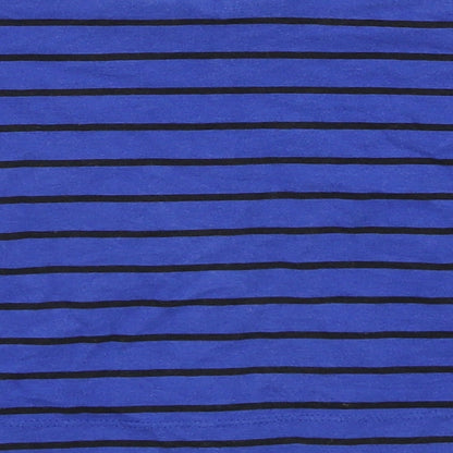 H&M Girls Blue Striped  Mini Skirt Size 11-12 Years