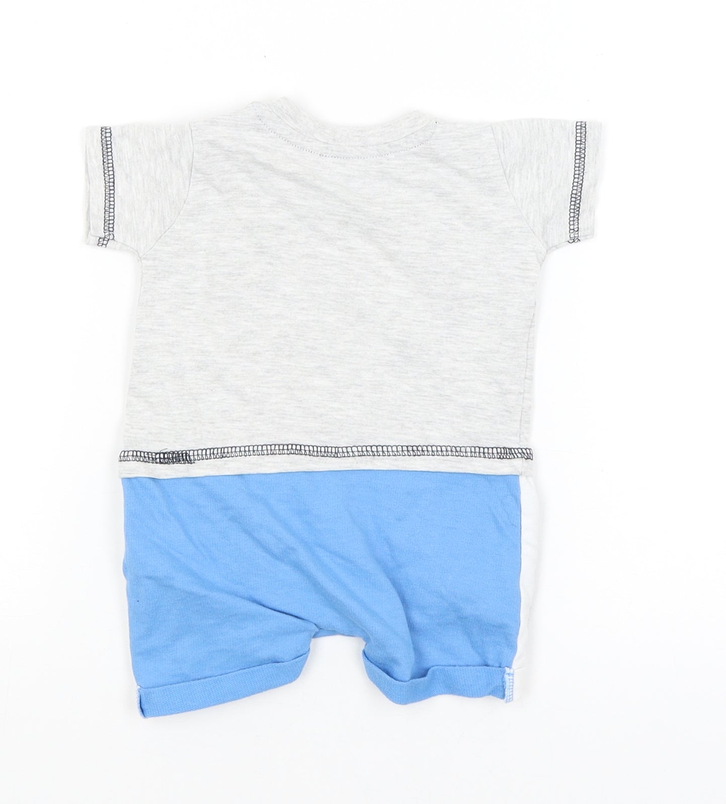 Lullaby Baby Grey   Babygrow One-Piece Size Newborn  - New in the crew