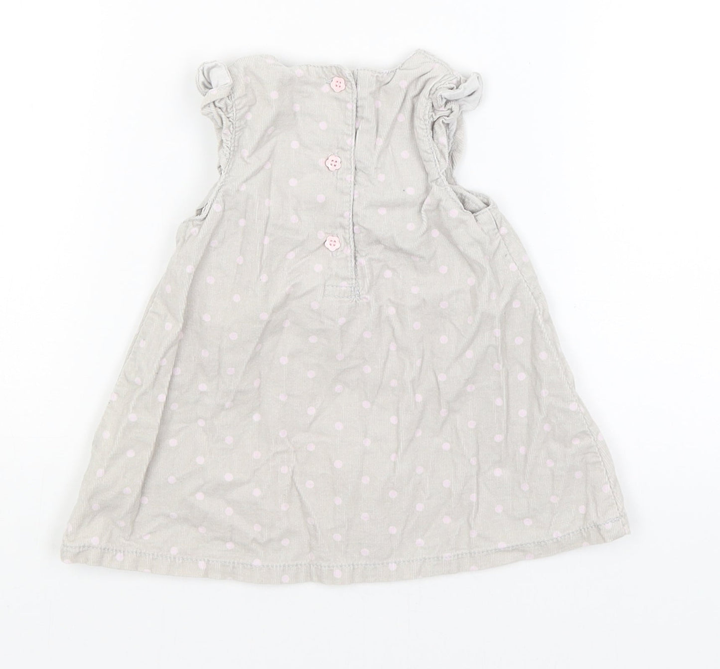 George Baby Grey   Fit & Flare  Size 0-3 Months
