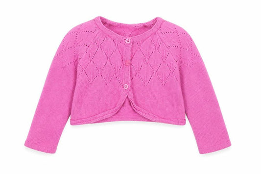 TU Baby Pink   Cardigan Jumper Size 12-18 Months