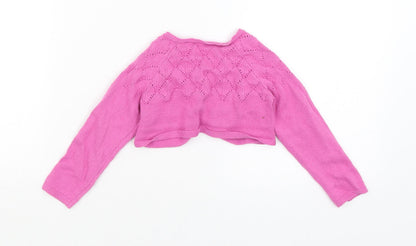 TU Baby Pink   Cardigan Jumper Size 12-18 Months