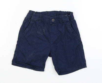H&M Baby Blue   Cargo Trousers Size 9-12 Months