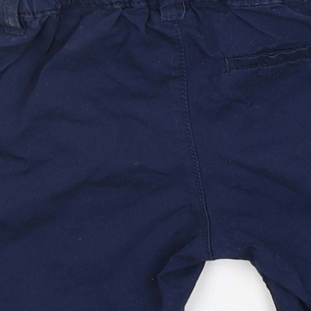 H&M Baby Blue   Cargo Trousers Size 9-12 Months