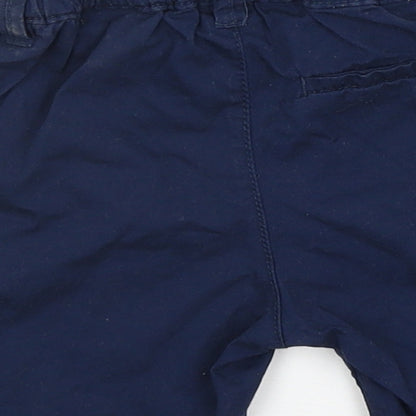 H&M Baby Blue   Cargo Trousers Size 9-12 Months