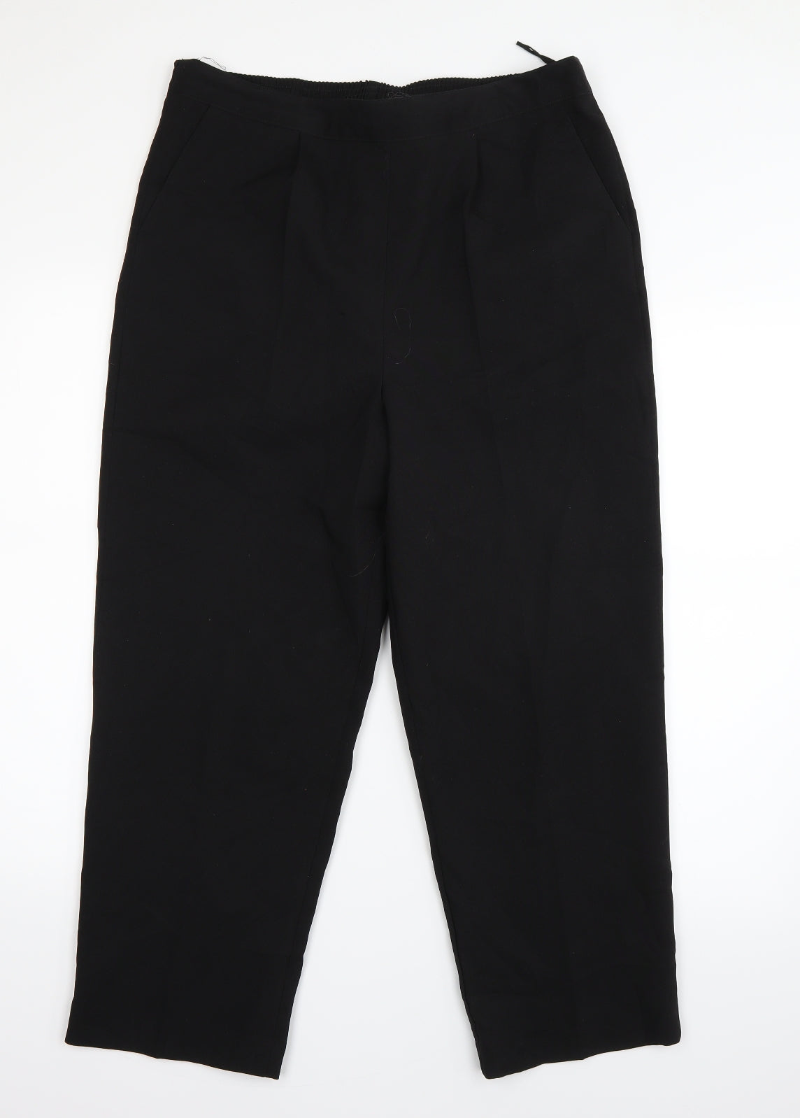 Bonmarché Womens Black   Trousers  Size 14 L25 in