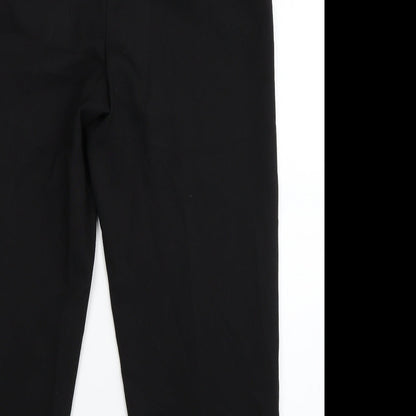 Bonmarché Womens Black   Trousers  Size 14 L25 in