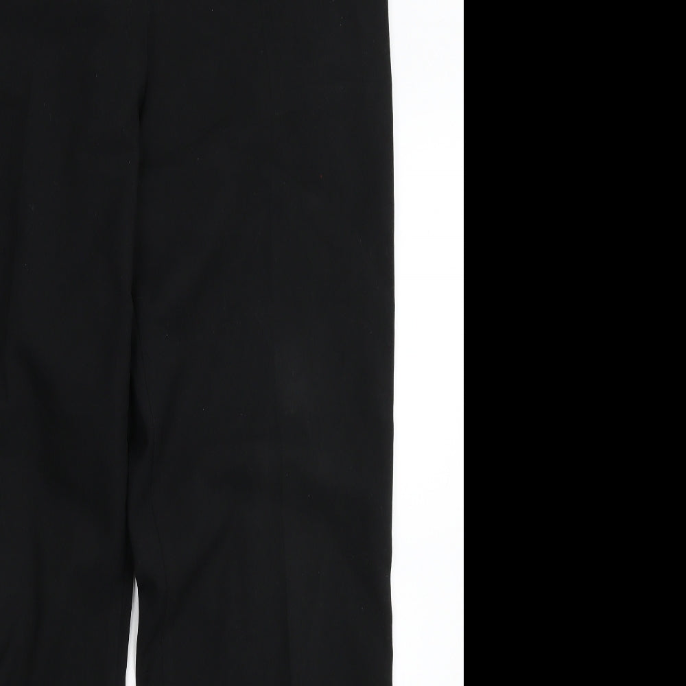Womens UK Size 14 Marks and Spencer Regular Fit  Black Trousers