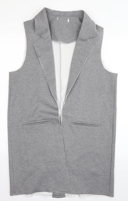 Neon Rose Womens Grey   Cardigan Jumper Size 12