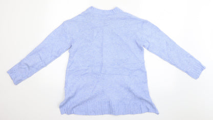 Marks & Spencer Womens Blue   Pullover Jumper Size S