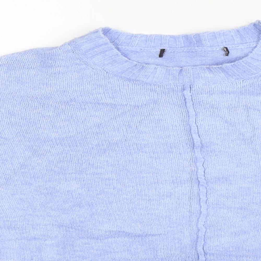 Marks & Spencer Womens Blue   Pullover Jumper Size S