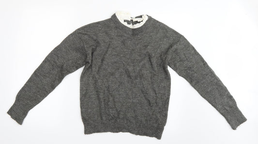 Womens UK Size S River Island Grey Basic