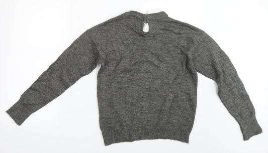 Womens UK Size S River Island Grey Basic