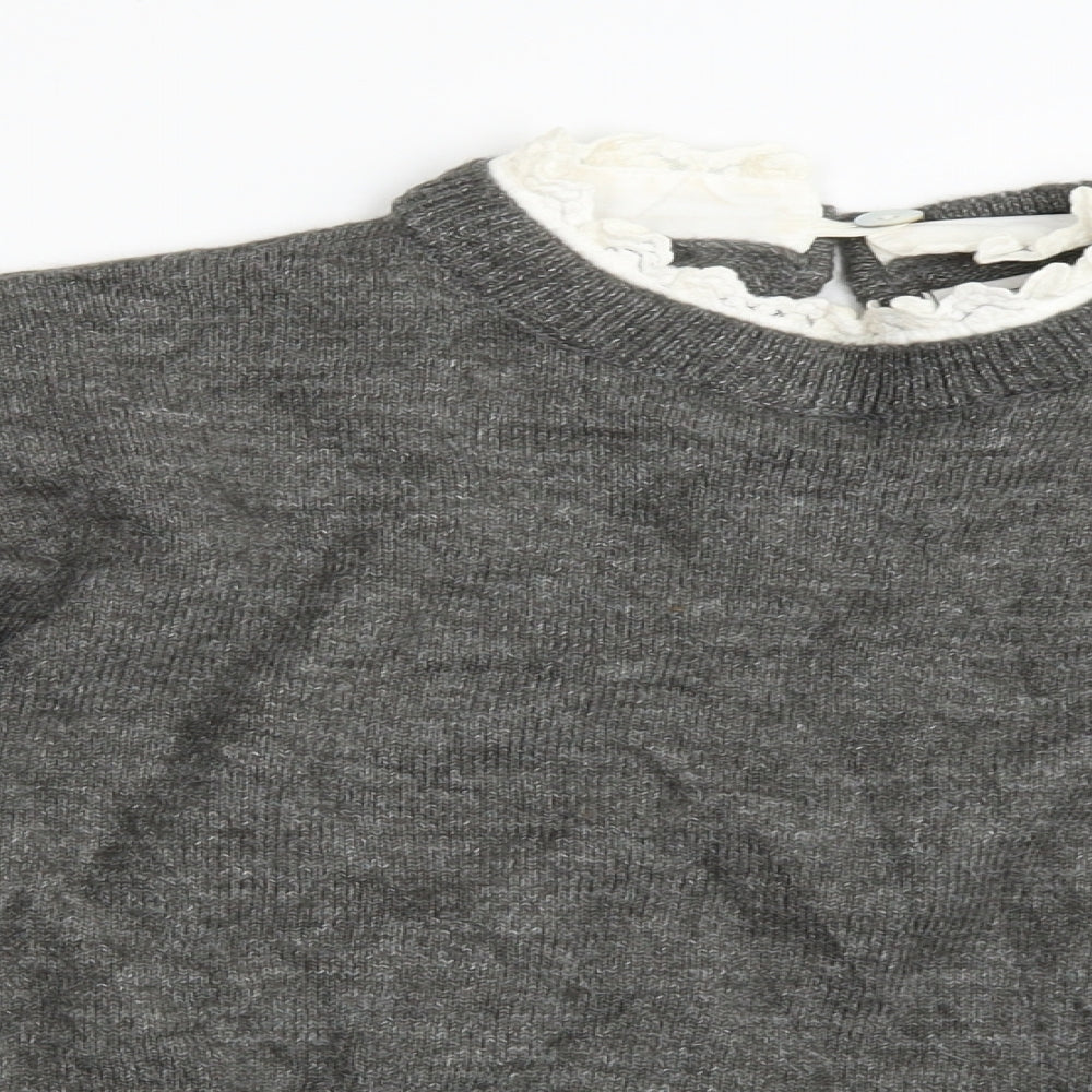 Womens UK Size S River Island Grey Basic