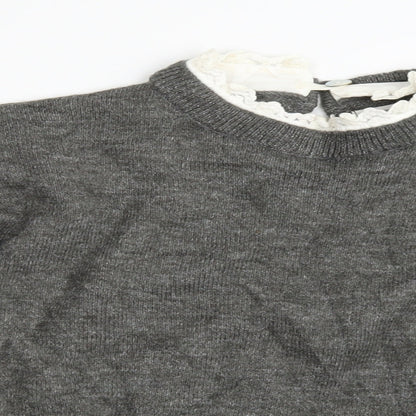 Womens UK Size S River Island Grey Basic