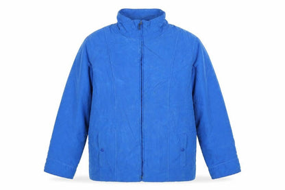 Mens UK Size L Klass Blue Windbreaker Coat