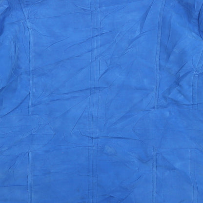 Mens UK Size L Klass Blue Windbreaker Coat