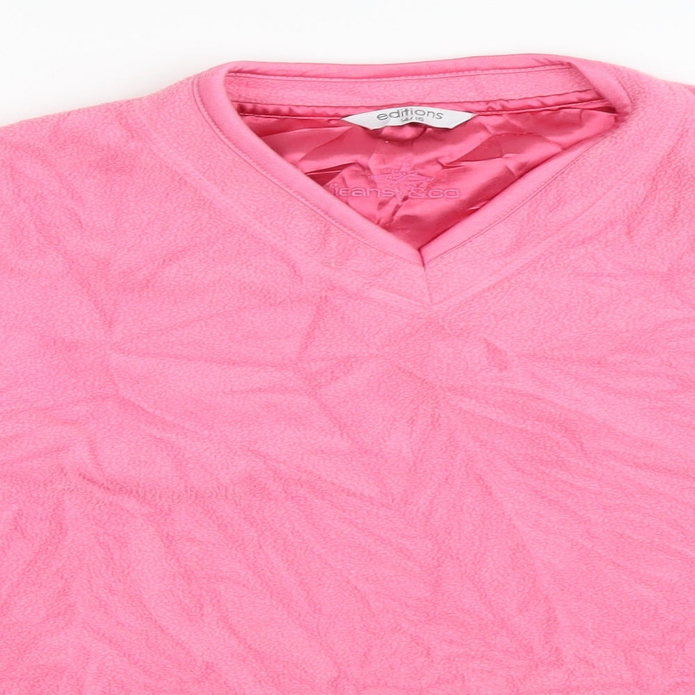 Edition Girls Pink   Pullover Jumper Size 14-15 Years