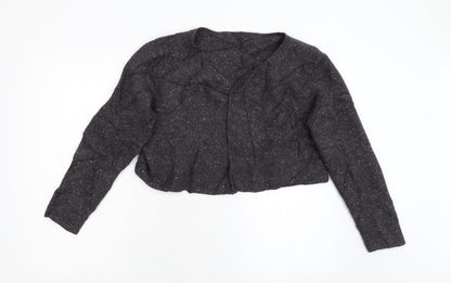 Preworn Womens Gold  Knit Cardigan Jumper Size M