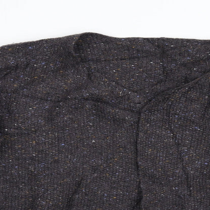 Preworn Womens Gold  Knit Cardigan Jumper Size M