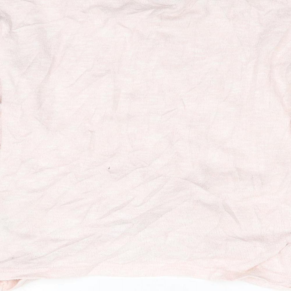 I Love Girlswear Girls Pink  Knit Pullover Jumper Size 9 Years