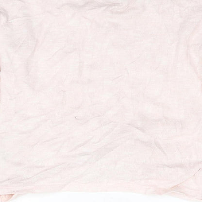 I Love Girlswear Girls Pink  Knit Pullover Jumper Size 9 Years