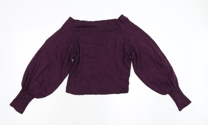 Preworn Womens Purple   Pullover Jumper Size 16